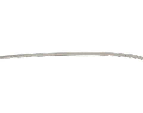56-61 Door Side Chrome Moulding - Right Lower