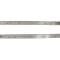 64-67 Coupe Door Outer Window Mouldings with Seals
