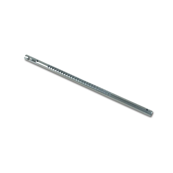 Corvette Park Brake Handle Notched Shaft, 1964-1966