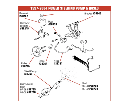 Corvette Steering Column Seal, 1997-1998