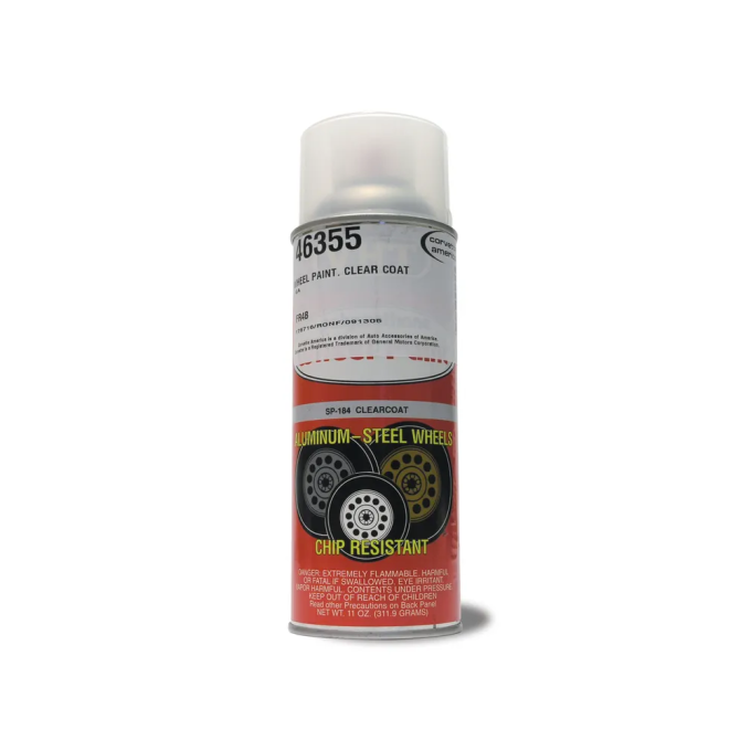 Corvette Wheel Paint, Clear Coat, 2005-2013