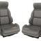CA 1989-1992 Chevrolet Corvette Mounted Leather Like Seat Covers Standard