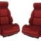 CA 1989-1992 Chevrolet Corvette Mounted Leather Like Seat Covers Standard
