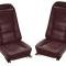 CA 1975 Chevrolet Corvette Leather Seat Covers Leather/Vinyl Original