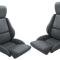 CA 1984-1988 Chevrolet Corvette Leather Like Seat Covers Standard No Perforations