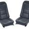 CA 1975 Chevrolet Corvette Leather Seat Covers Leather/Vinyl Original