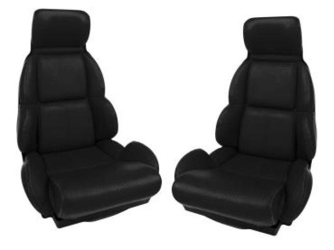 CA 1989-1992 Chevrolet Corvette Mounted Leather Like Seat Covers Standard