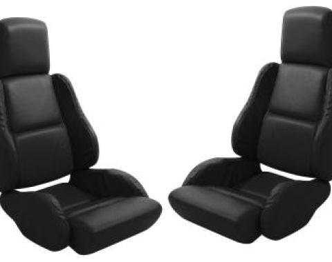 CA 1984-1988 Chevrolet Corvette Leather Seat Covers Sport