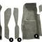 ACC 1981-1982 Chevrolet Corvette Front with Console Strips & Kick Panels Cutpile Carpet
