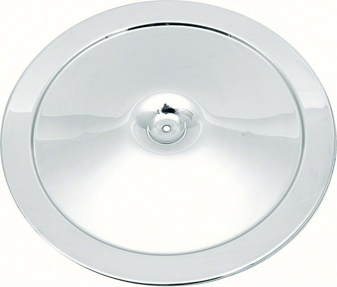OER 14" Open Element Chrome Air Cleaner Lid with Curved Imprint 6421833