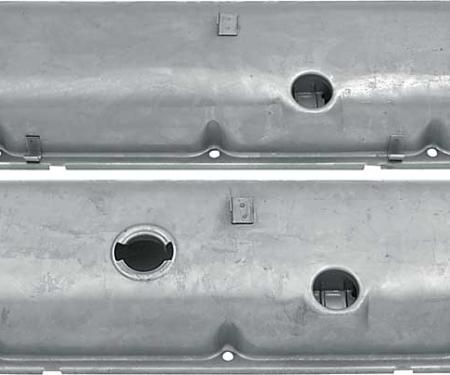 OER Chevrolet 396-454 Big Block with Power Brakes Valve Covers with Oil Drippers - Paintable VC1216