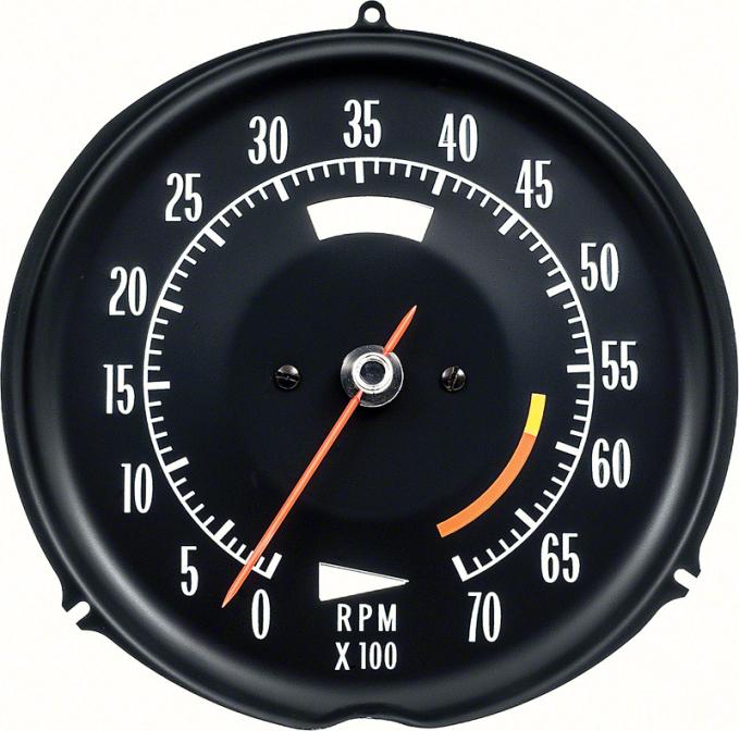 OER 1972-74 Corvette Tach 6000 Red Line 6469057W
