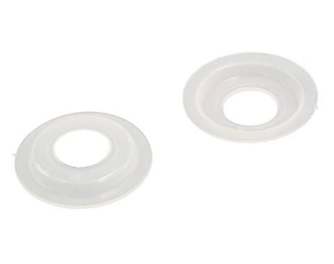 Corvette Door Lock Knob Trim Protectors, 1956-1977