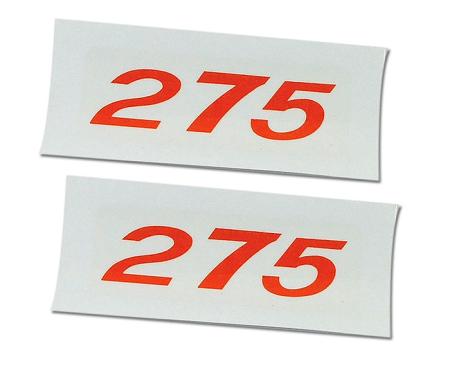 Corvette Decals, Valve Cover 275HP, 1959-1961