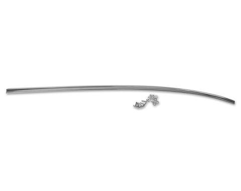 Corvette Outer Door Molding, Upper, Left, 1956-1961